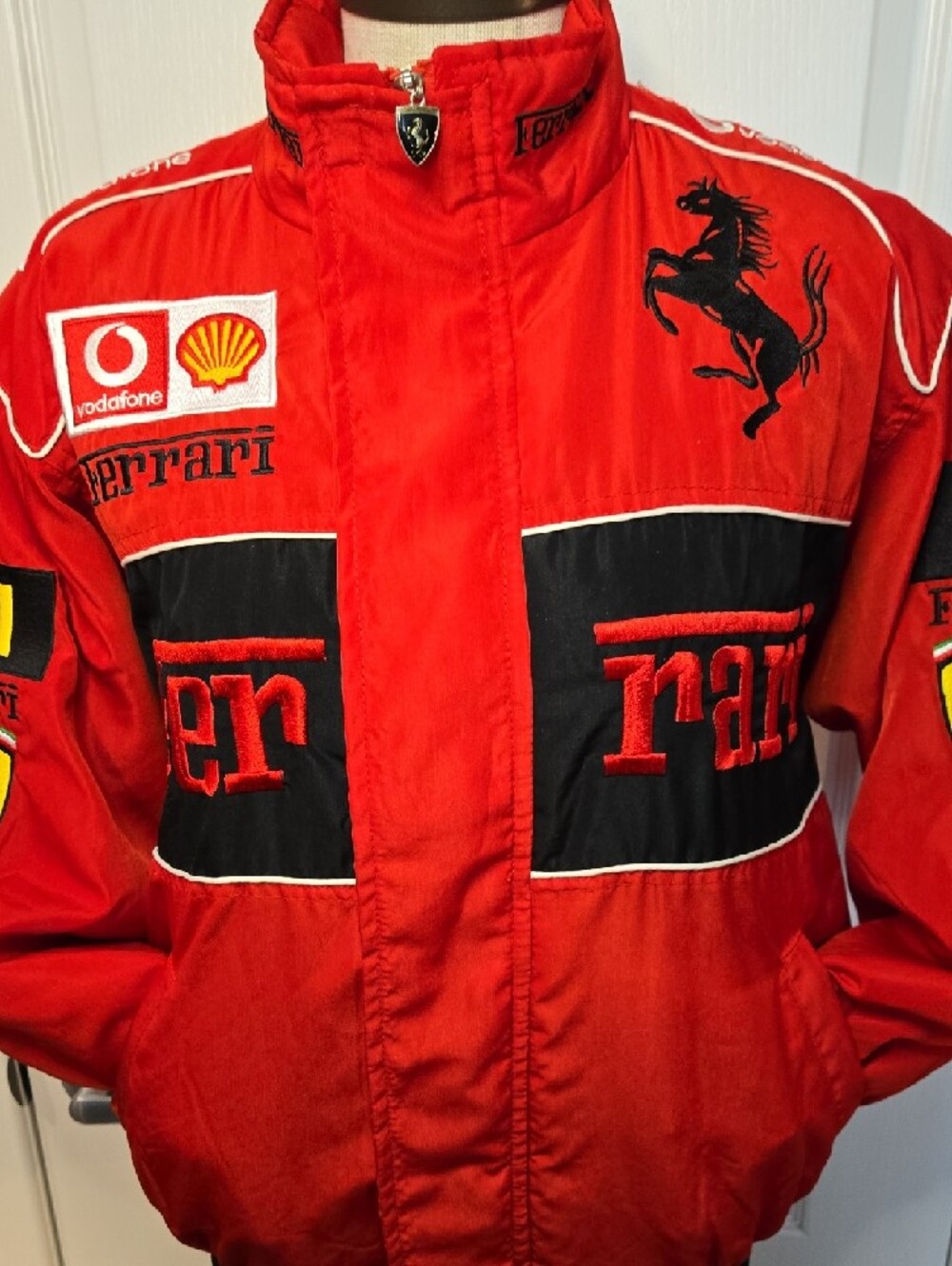 RARE Vintage Ferrari Formula 1 Racing Schumacher Size S - Picture 5 of 12